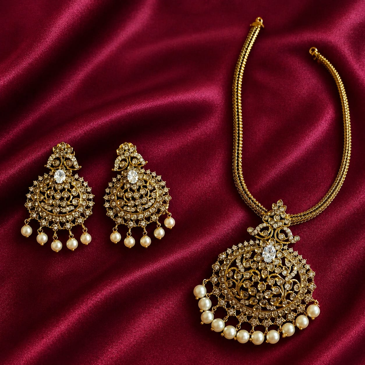 Cheluve Creations antique jewelry showcase piece
